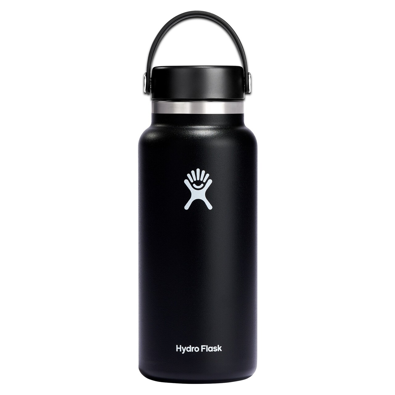 Sticla termos, inox, 950ml, "Wide Mouth", Black - Hydro Flask - imagine 5